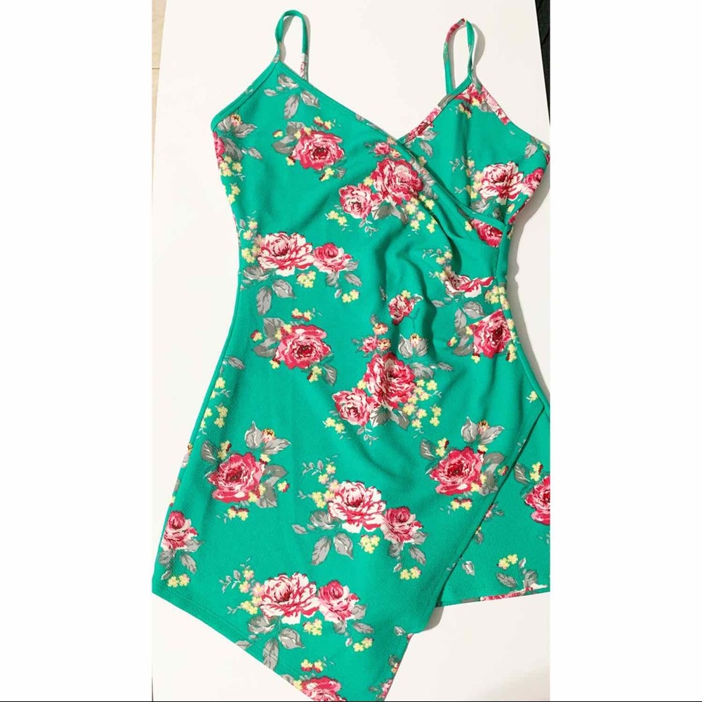 Floral Asymmetrical jumper